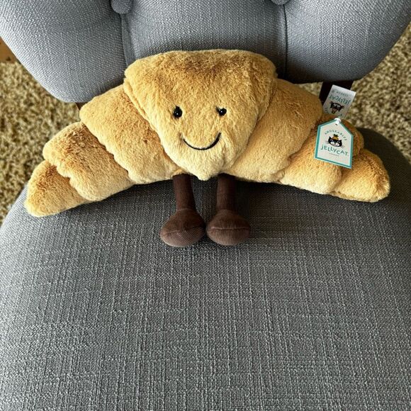 Jellycat Other - Jellycat Medium Croissant FAST SHIP NEW Amuseables
